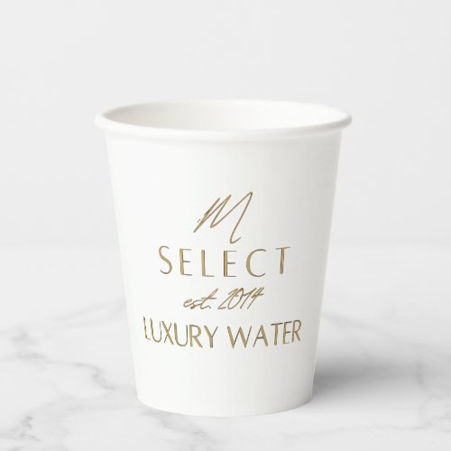 MSELECT LUXURY 8oz WATER CUPS