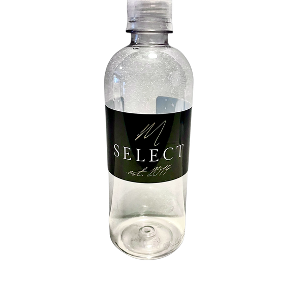 MSELECT LUXURY WATER NATURAL SPRING WATER, 16.9 fl oz. PLASTIC BOTTLE
