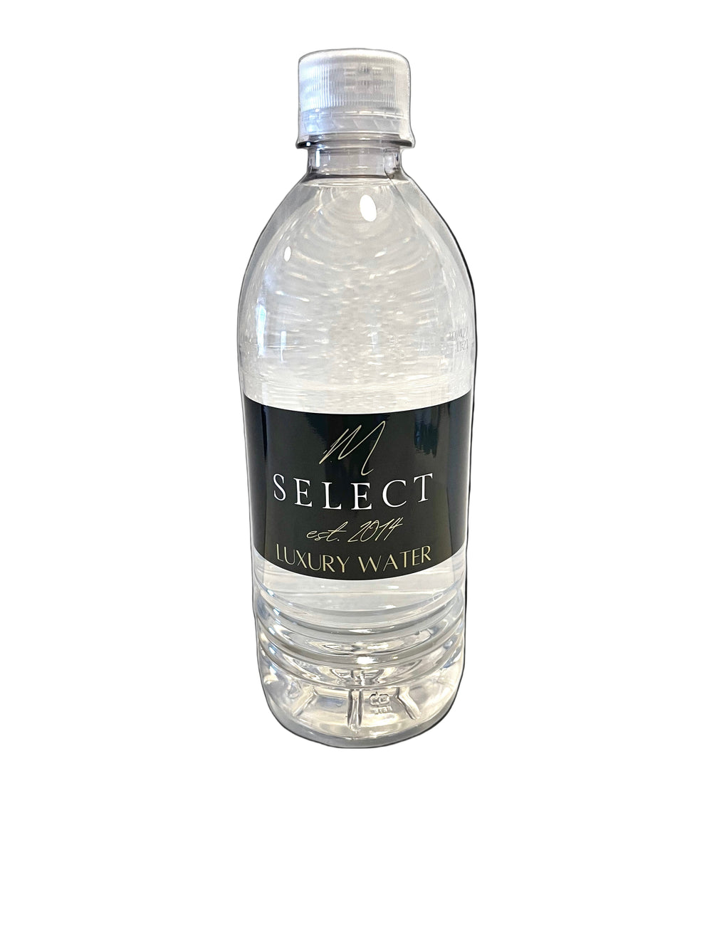 MSELECT LUXURY WATER NATURAL SPRING WATER, 20 fl oz. PLASTIC BOTTLE