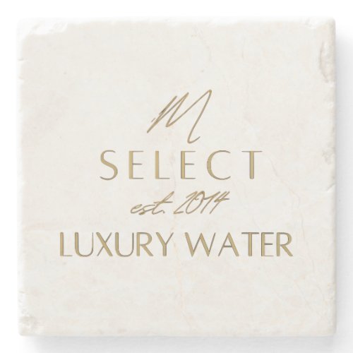 MSELECT LUXURY WATER MARBLE STONE COASTER