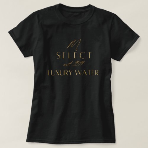 MSELECT LUXURY WATER WOMEN'S SHORT SLEEVE T-SHIRT